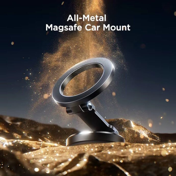 Support de Téléphone Magnétique pour Voiture – Rotation 1080° | Universel iPhone & Android GA - Image 10